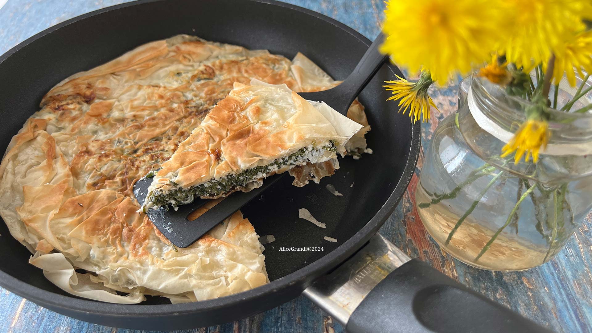 Torta Salata Veloce In Padella Con Pasta Fillo Ricettevegolose